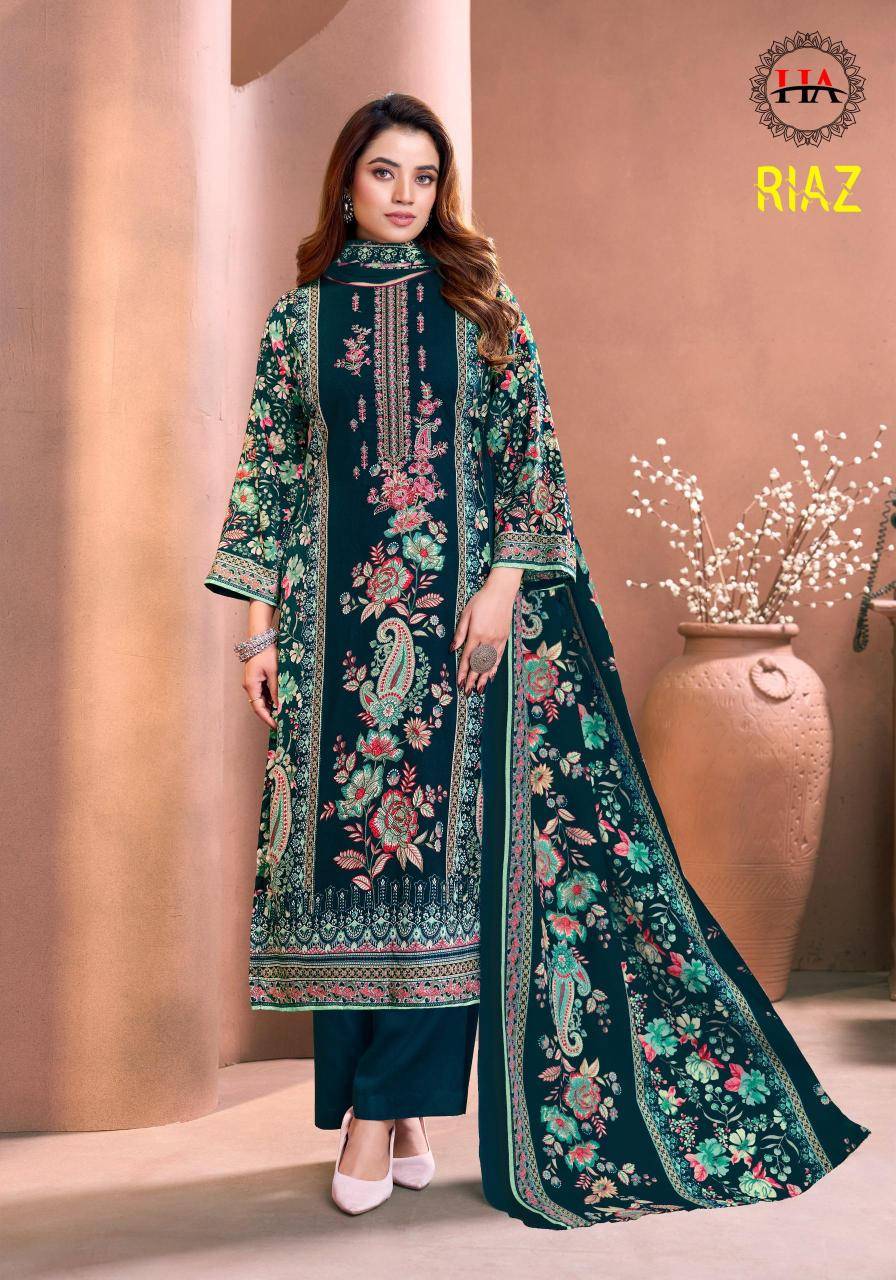Alok suit riaz Unstitched dress materials